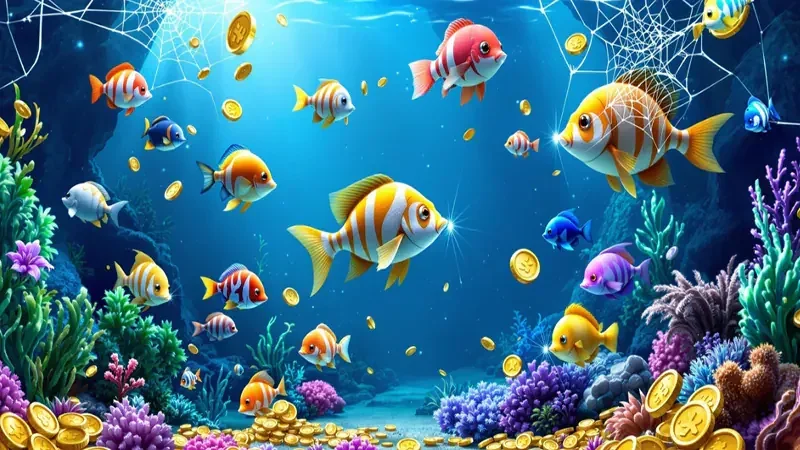 Tampilan permainan tembak ikan untuk penelusuran mobile UANG4D